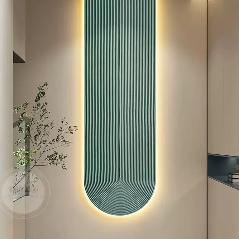 LED decorative wall lights Modern Minimalist Line Mural Light Home Living Room Background wall art light Home hallway wall light
