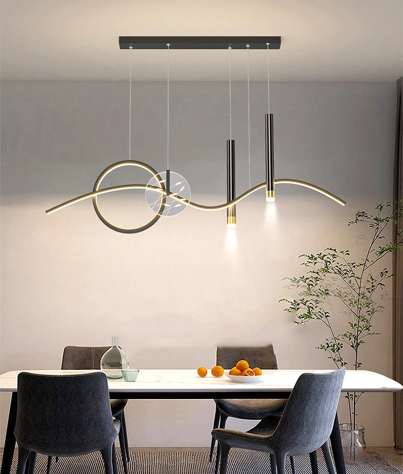 Modern home decor led lights pendant light lamps for living room Chandeliers for dining room hanging light indoor lighting