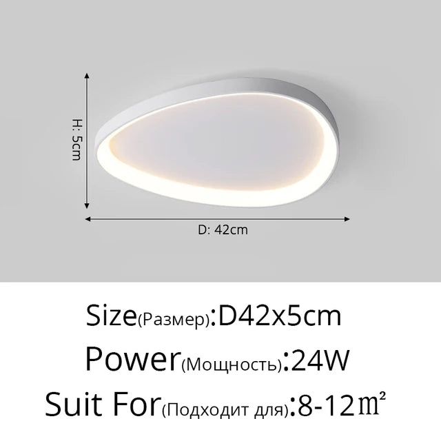 Modern Home Design LED Ceiling Light For Living Room Bedroom Study Room Dining Room Minimalist Lnterior Ceiling Light