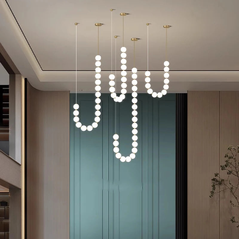 Modern home decor led lights pendant light lamps for living room Chandeliers for dining room hanging light indoor lighting