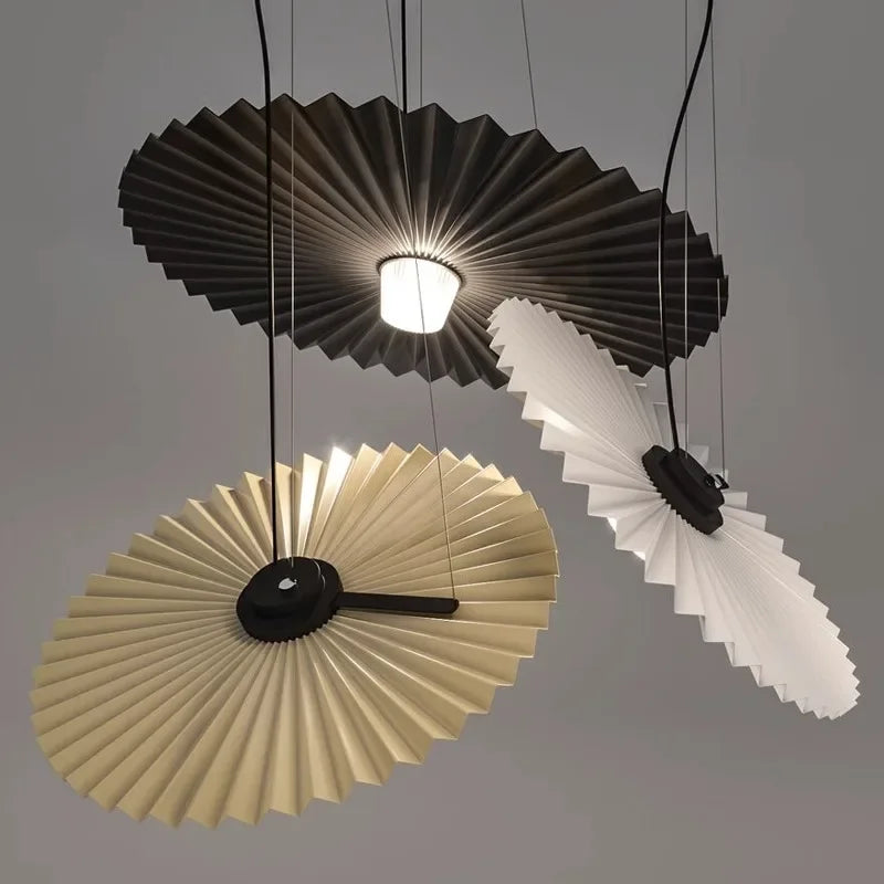 Modern Minimalist Pendant Light Creative Design Metal Lampshade Flower Lamp Clothing Store Living Room Bedroom Bar Decor Lights