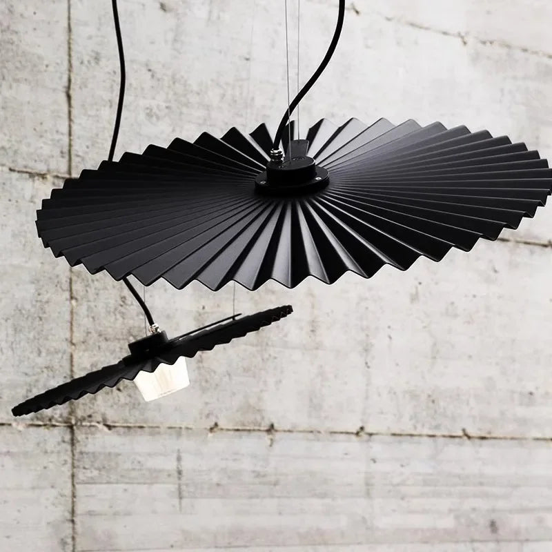 Modern Minimalist Pendant Light Creative Design Metal Lampshade Flower Lamp Clothing Store Living Room Bedroom Bar Decor Lights