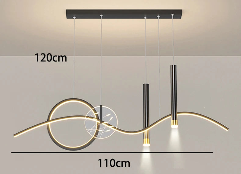 Modern home decor led lights pendant light lamps for living room Chandeliers for dining room hanging light indoor lighting