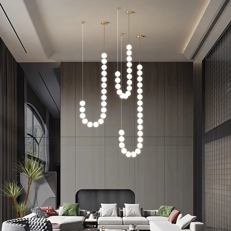 Modern home decor led lights pendant light lamps for living room Chandeliers for dining room hanging light indoor lighting