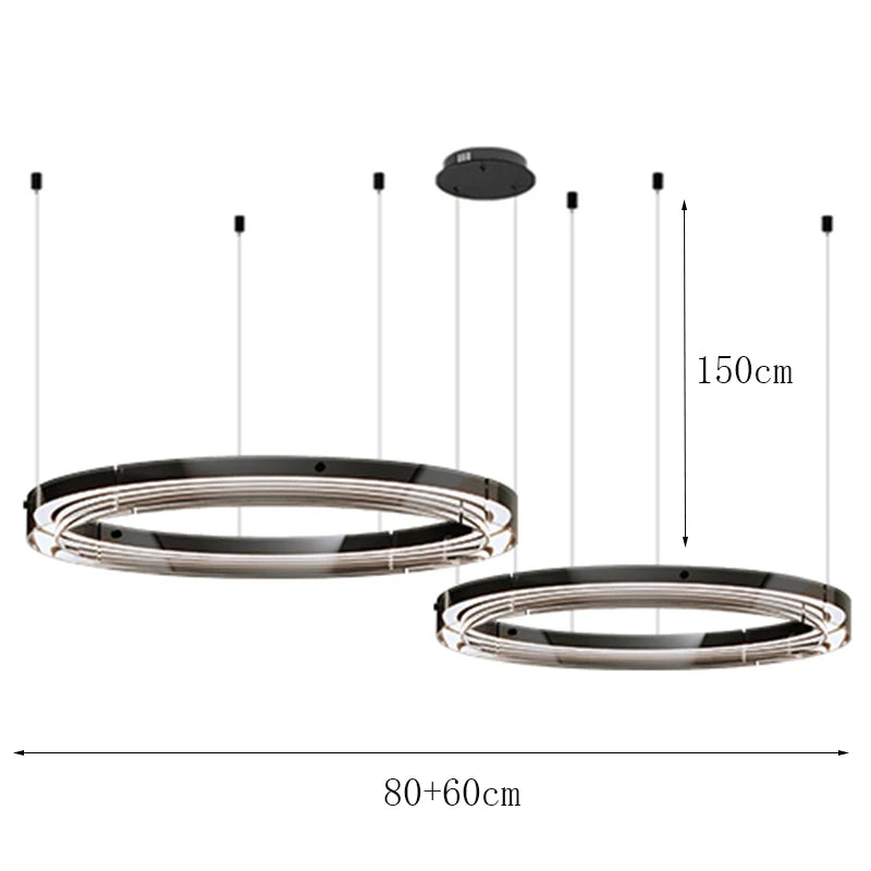 Modern home decor led lights pendant light lamps for living room Chandeliers for dining room hanging light indoor lighting