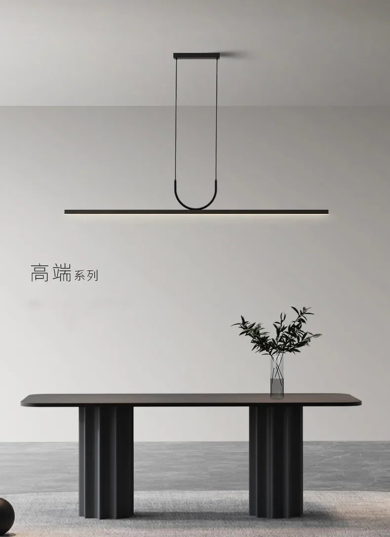 Modern Minimalist LED Ceiling Chandeliers for Dining Room Table Kitchen Island Simple Pendant Lamps Home Decor Lighting Fixture