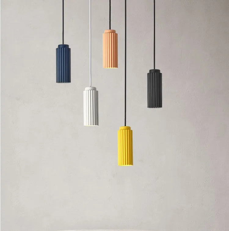 Modern Minimalist Pendant Lights Restaurant Bar Counter Bedroom Living Room Plum Blossom Pipe Single Head Small Chandelier