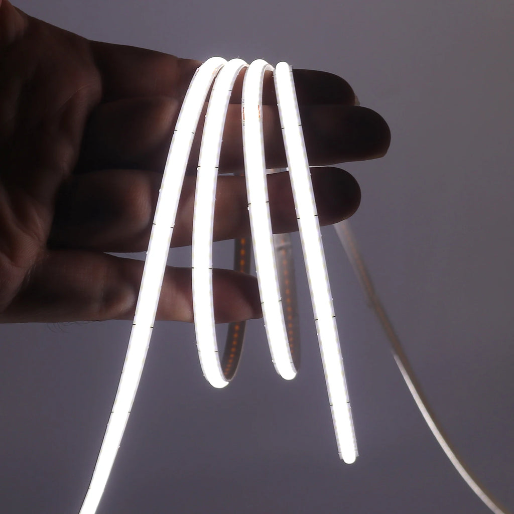 DC 5V USB COB Strip 3MM 5MM 8MM White/Pink/Red/White/Yellow/Yellow/Ice Blue/Green Flexible Ribbon Rope Home Decor TV Backlight