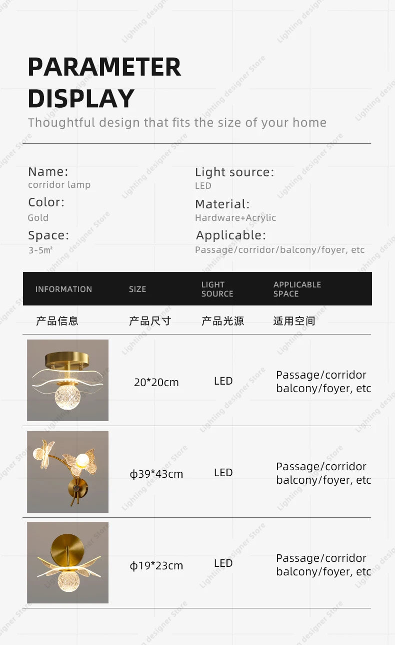 Modern Minimalist Ceiling Light Living Room Wall Lights Lights For Bedroom Ceiling Indoor Fixtures Wall Mount Light Wall Light