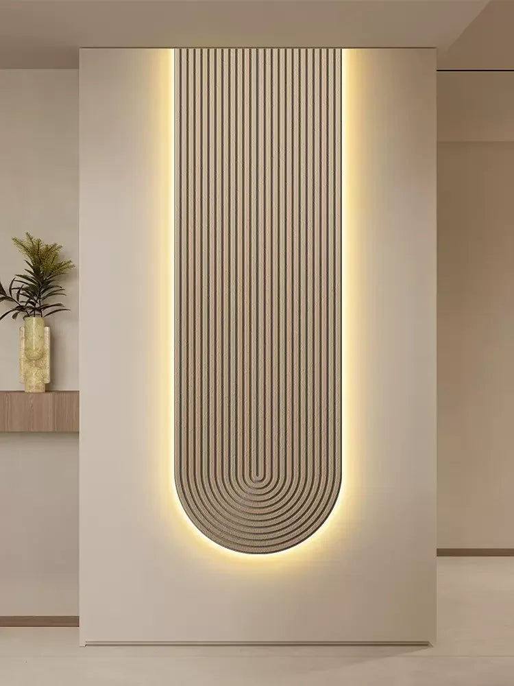 LED decorative wall lights Modern Minimalist Line Mural Light Home Living Room Background wall art light Home hallway wall light