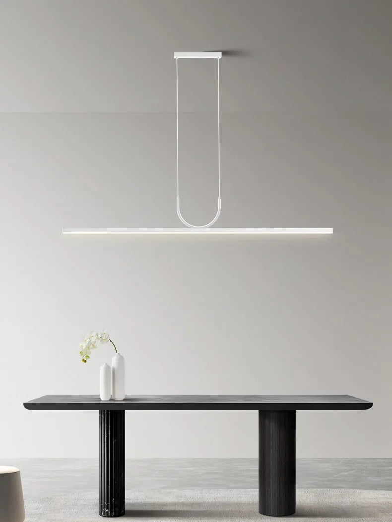 Modern Minimalist LED Ceiling Chandeliers for Dining Room Table Kitchen Island Simple Pendant Lamps Home Decor Lighting Fixture