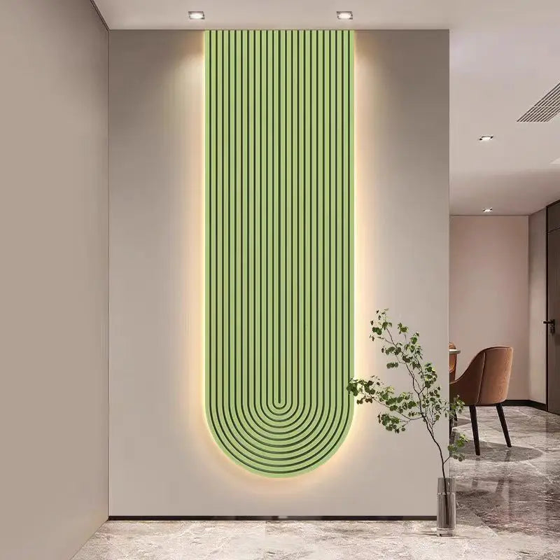 LED decorative wall lights Modern Minimalist Line Mural Light Home Living Room Background wall art light Home hallway wall light