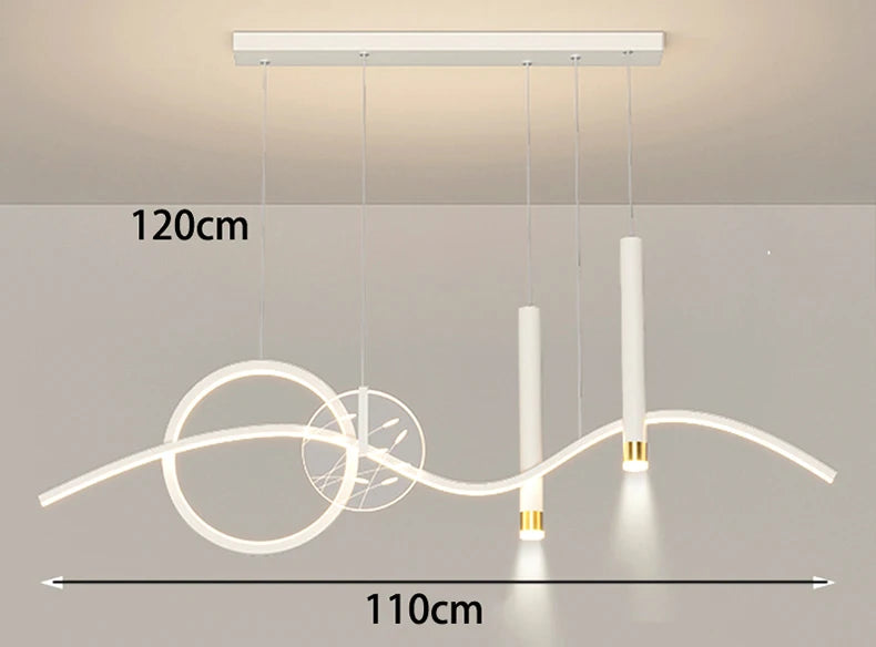 Modern home decor led lights pendant light lamps for living room Chandeliers for dining room hanging light indoor lighting