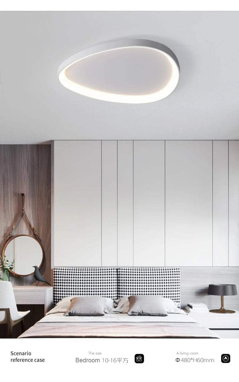 Modern Home Design LED Ceiling Light For Living Room Bedroom Study Room Dining Room Minimalist Lnterior Ceiling Light