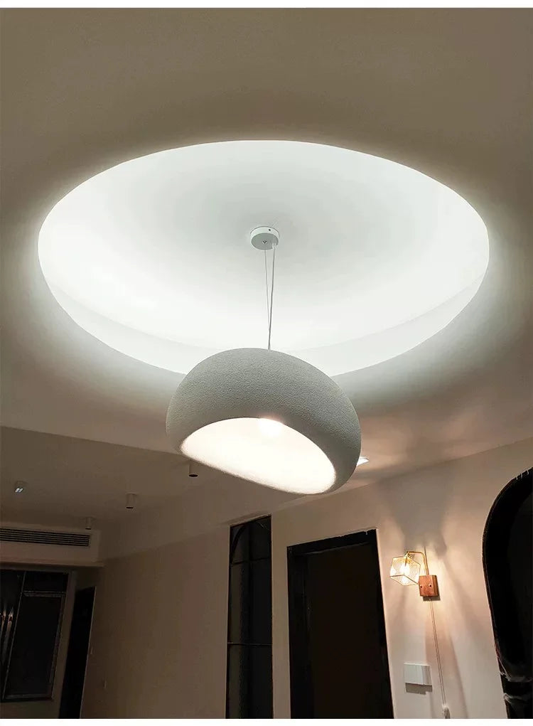 Minimalist Wabi-Sabi LED Chandeliers Light Living Kitchen Island Restaurant Decor Hanging Lamp Suspension