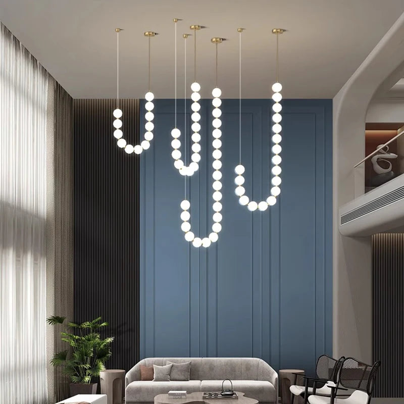 Modern home decor led lights pendant light lamps for living room Chandeliers for dining room hanging light indoor lighting