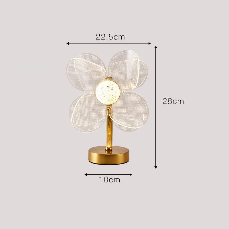 Luxury Minimalist Table Light Living Room Bedroom Bedside Home Interior Decorative Light USB Atmosphere AtmosphereTable Lamps