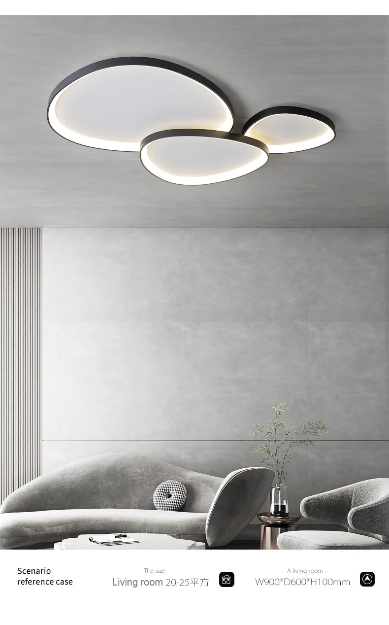 Modern Home Design LED Ceiling Light For Living Room Bedroom Study Room Dining Room Minimalist Lnterior Ceiling Light