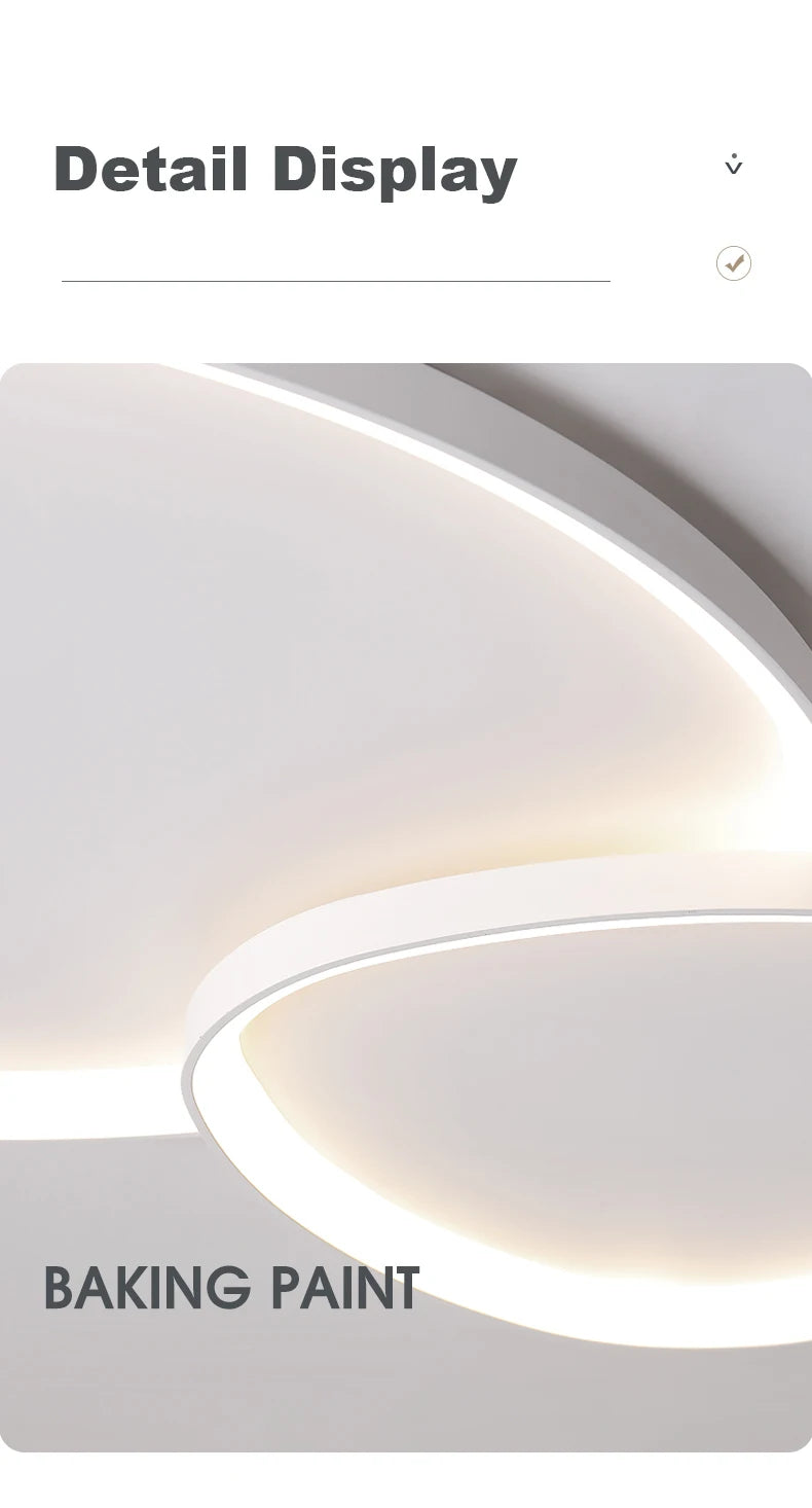 Modern Home Design LED Ceiling Light For Living Room Bedroom Study Room Dining Room Minimalist Lnterior Ceiling Light