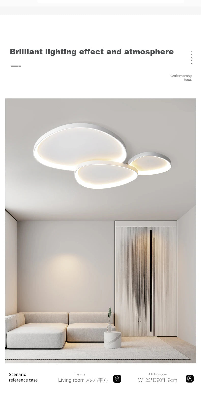 Modern Home Design LED Ceiling Light For Living Room Bedroom Study Room Dining Room Minimalist Lnterior Ceiling Light