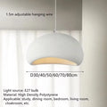 Minimalist Wabi-Sabi LED Chandeliers Light Living Kitchen Island Restaurant Decor Hanging Lamp Suspension