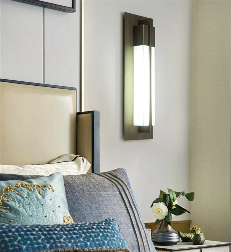 Modern LED Wall Lights Living Room Decor Dining Room Bedroom Bedside Lamp Porch Hallway Lamp Indoor Lighting TV Wall Sconces