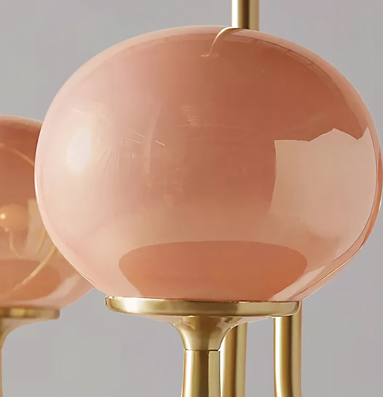 Led Lights Home Decor Modern Minimalism Pendant Lamp Macaron Chandelier Pink Living for Room Kitchen Study Indoor Light SANDYHA