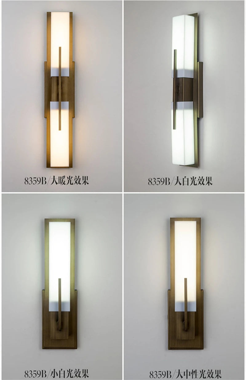 Modern LED Wall Lights Living Room Decor Dining Room Bedroom Bedside Lamp Porch Hallway Lamp Indoor Lighting TV Wall Sconces