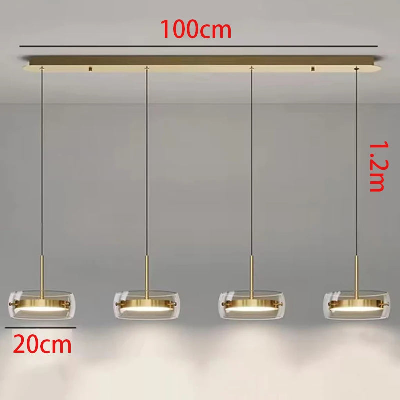 Modern home decor led lights pendant light lamps for living room Chandeliers for dining room hanging light indoor lighting