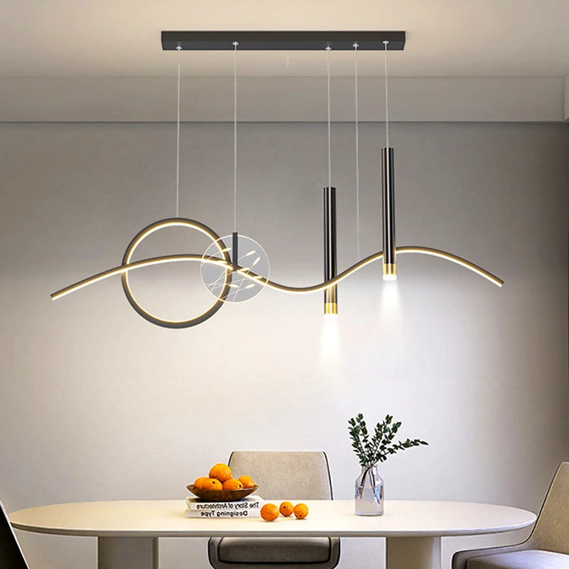 Modern home decor led lights pendant light lamps for living room Chandeliers for dining room hanging light indoor lighting