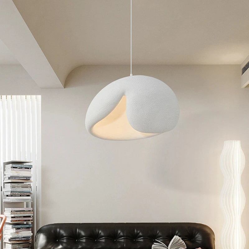 Nordic Minimalist Wabi Sabi Wind E27 Led Pendant Lights Dining Room Bar Loft Bedroom Home Decor Chandelier Hanging Lamp Fixtures
