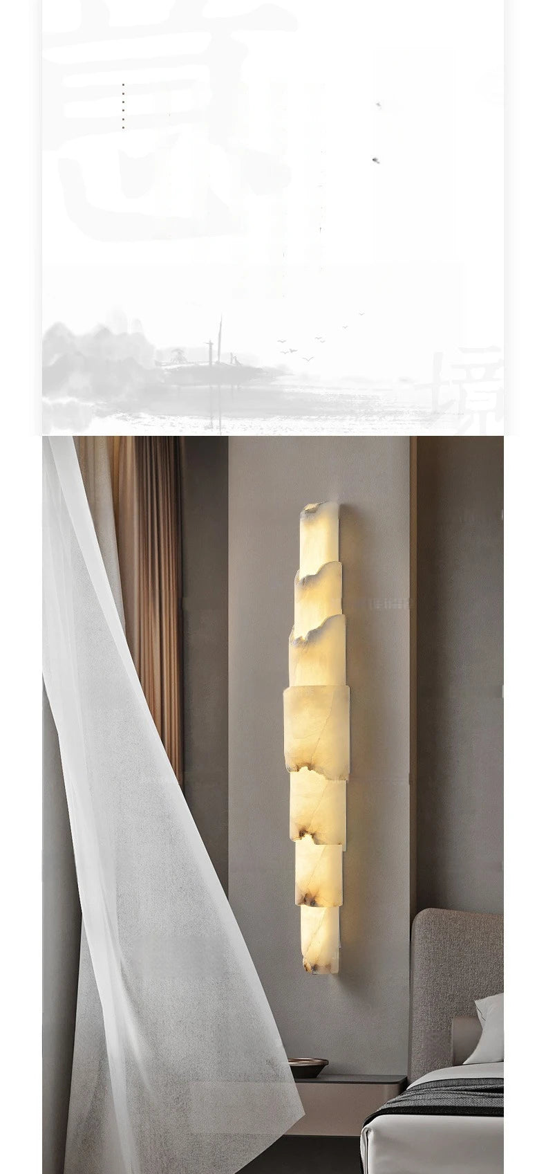 Designer American LED Home interior lighting, iron lucite wall lamp lustre, for living room, dining room ceiling lighting