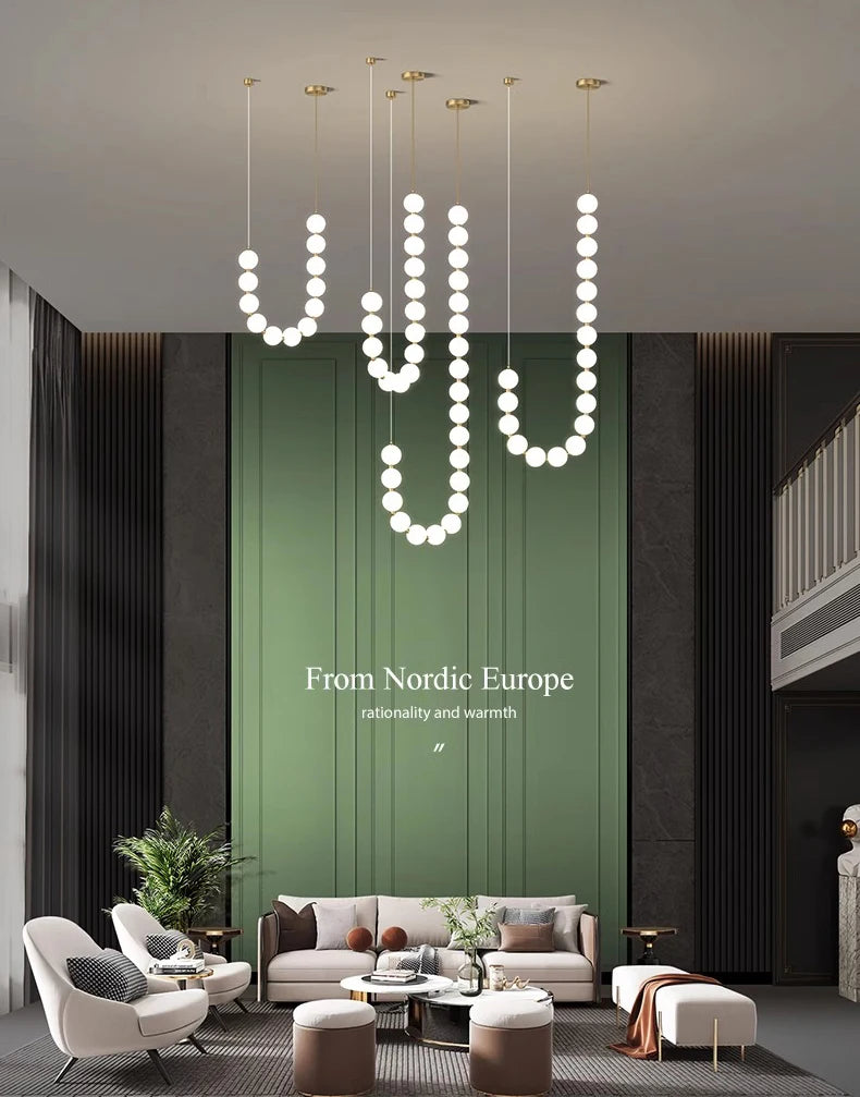 Modern home decor led lights pendant light lamps for living room Chandeliers for dining room hanging light indoor lighting