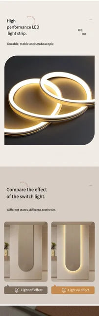 LED decorative wall lights Modern Minimalist Line Mural Light Home Living Room Background wall art light Home hallway wall light