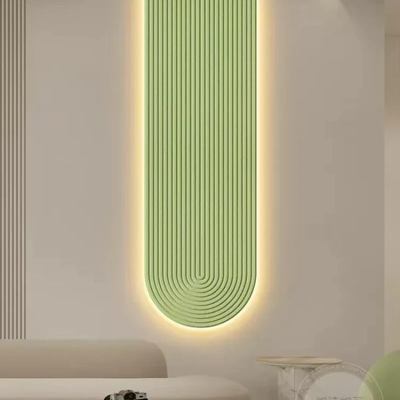 LED decorative wall lights Modern Minimalist Line Mural Light Home Living Room Background wall art light Home hallway wall light