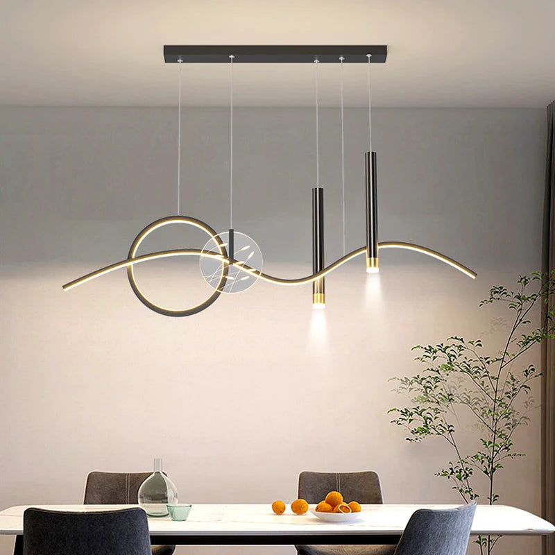 Modern home decor led lights pendant light lamps for living room Chandeliers for dining room hanging light indoor lighting