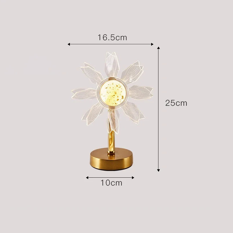 Luxury Minimalist Table Light Living Room Bedroom Bedside Home Interior Decorative Light USB Atmosphere AtmosphereTable Lamps