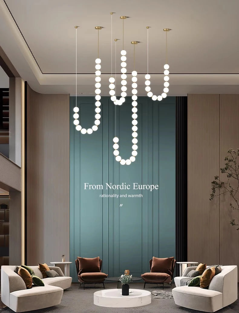 Modern home decor led lights pendant light lamps for living room Chandeliers for dining room hanging light indoor lighting