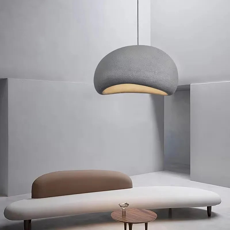 Minimalist Wabi-Sabi LED Chandeliers Light Living Kitchen Island Restaurant Decor Hanging Lamp Suspension